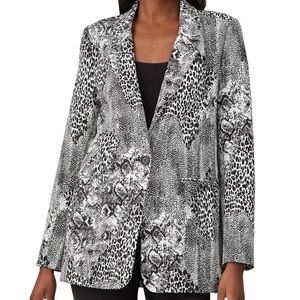 AFRM Animal Print Blazer